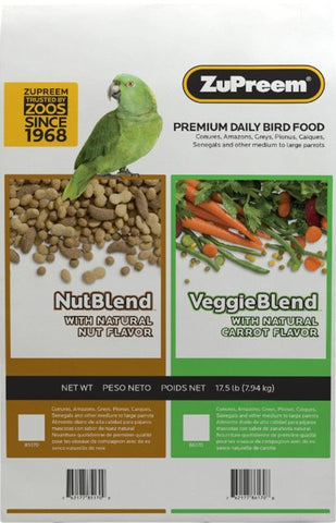 ZuPreem NutBlend Flavor Bird Food for Large Birds