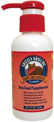 Grizzly Wild Antarctic Krill Oil All-Natural Antioxidant Dog Food Supplement