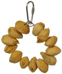 AE Cage Company Happy Beaks Almond Nut Ring Jr