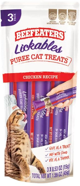 Beefeaters Lickables Chicken Puree Cat Treats