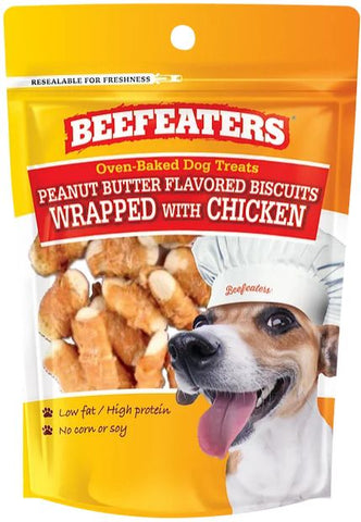 Beefeaters Oven Baked Peanut Butter with Chicken Biscuit for Dogs