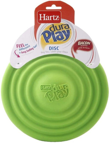 Hartz Dura Play Disc Bacon Scented Dog Toy