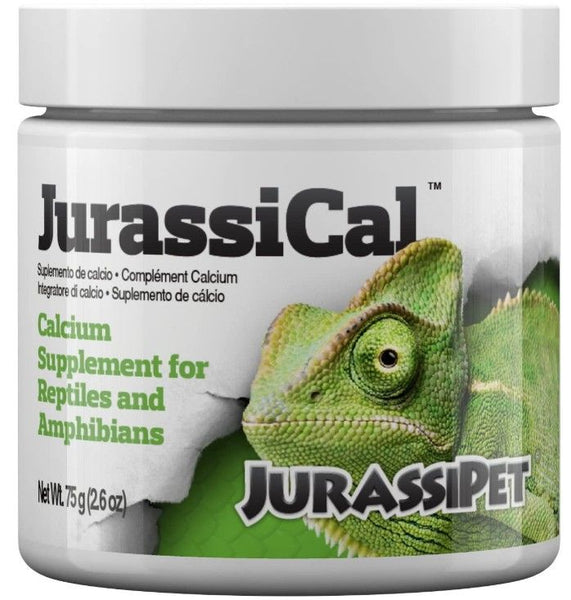 JurassiPet JurassiCal Reptile and Amphibian Dry Calcium Supplement