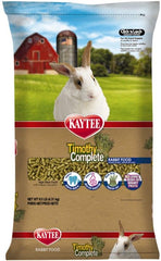 Kaytee Timothy Complete High Fiber Rabbit Food For General Health Support