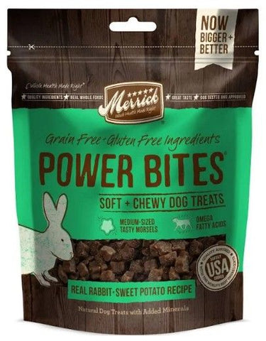 Merrick Grain Free And Gluten Free Dog Treats with Real Rabbit And Sweet Potato