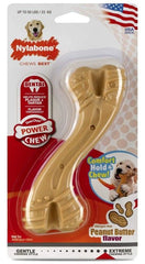 Nylabone Power chew Curvy Dental Chew Peanut Butter Flavor Giant