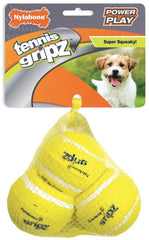 Nylabone Power Play Gripz Tennis Ball Small