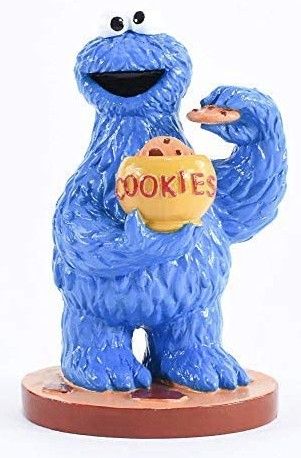 Penn Plax Sesame Street Cookie Monster Ornament Medium 4.2"