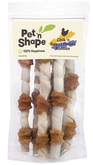 Pet n Shape Chik'N Chicken And Sweet Potato Kabobs All Natural Rawhide Dog Treats