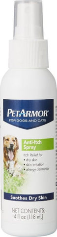 PetArmor Anti-Itch Spray for Dogs and Cats Soothes Dry Skin