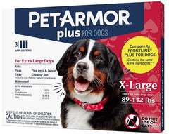 PetArmor Plus Flea and Tick Treatment for X-Large Dogs (89-132 Pounds)