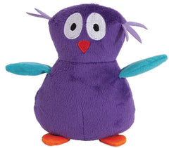 Petmate Booda Zoobilee Grunting Owl Plush Dog Toy