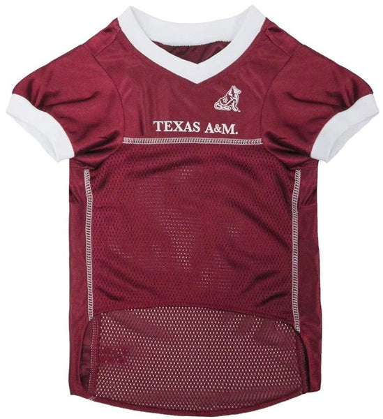 Pets First Texas A & M Mesh Jersey for Dogs