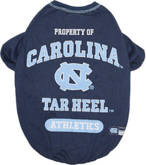 Pets First U of North Carolina Tee Shirt for Dogs and Cats