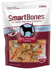 SmartBones Mini Vegetable and ChickenBones Rawhide Free Dog Chew