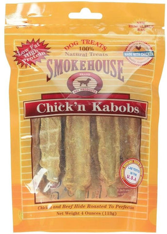 Smokehouse Chick'n N Kabobs Natural Dog Treat