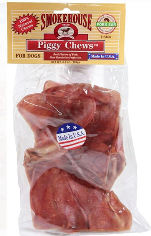 Smokehouse Piggy Chews All Natural Dog Treat