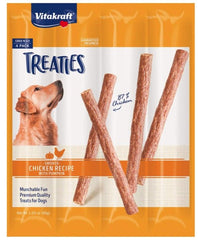 VitaKraft Treaties Smoked Chicken with Pumpkin Grab-n-Go Dog Treats