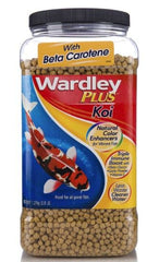 Wardley Koi Plus Natural Color Enhancing Koi Food with Beta Carotene